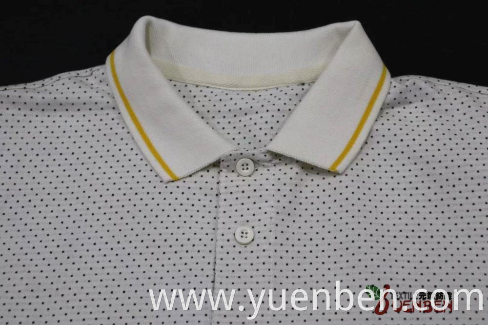 100%Cotton Jacquard Fabric With Normal Placket Shirt